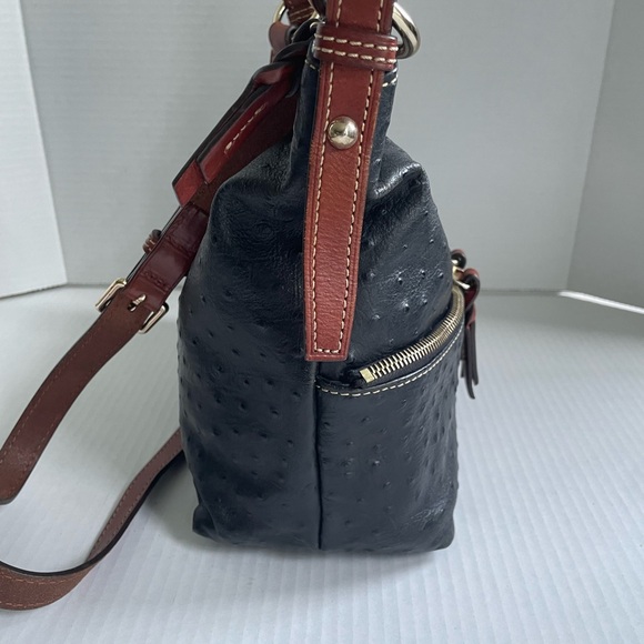 Dooney and Bourke ostrich crossbody bag - Picture 10 of 15